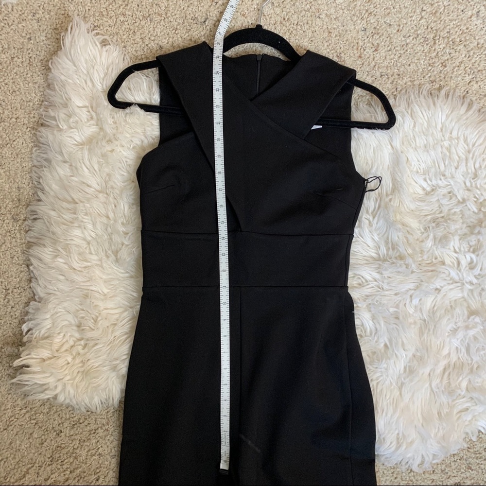 [Susana Monaco] Black Cross Front Jumpsuit NWT - Picture 12 of 14